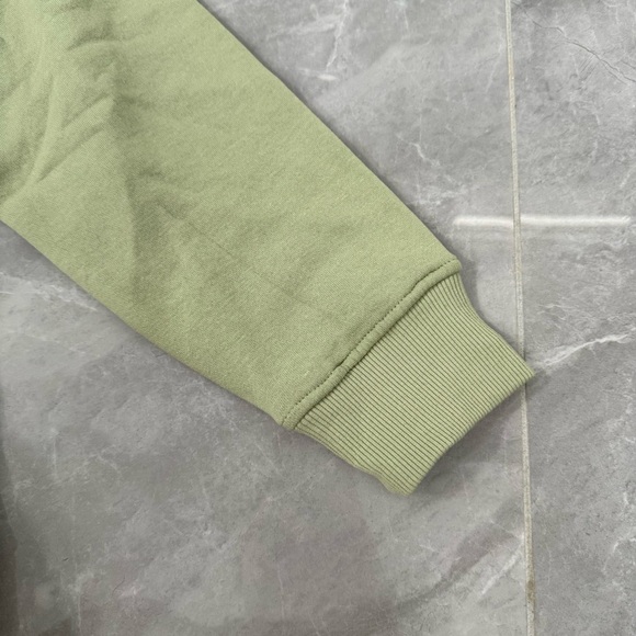 Women’s Billabong Rhodes Full Zip Hoodie Jacket Pockets Sage Green Size Small - Picture 5 of 16